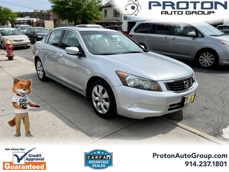 2009 Honda Accord for sale at Proton Auto Group in Yonkers NY