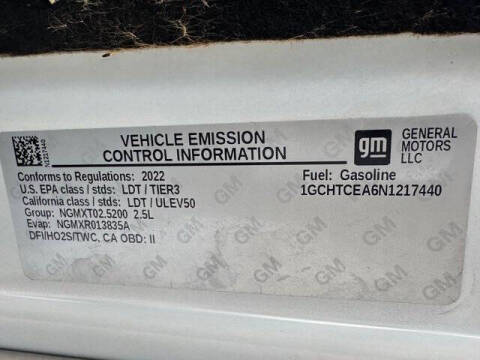 2022 Chevrolet Colorado LT