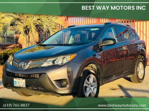 2014 Toyota RAV4 for sale at BEST WAY MOTORS INC in San Diego CA