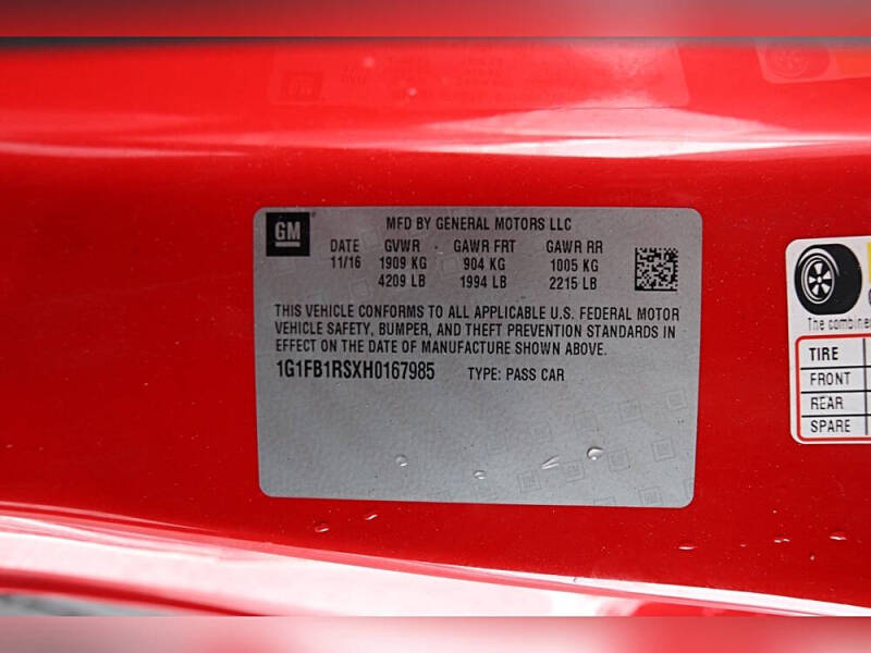 2017 Chevrolet Camaro LT