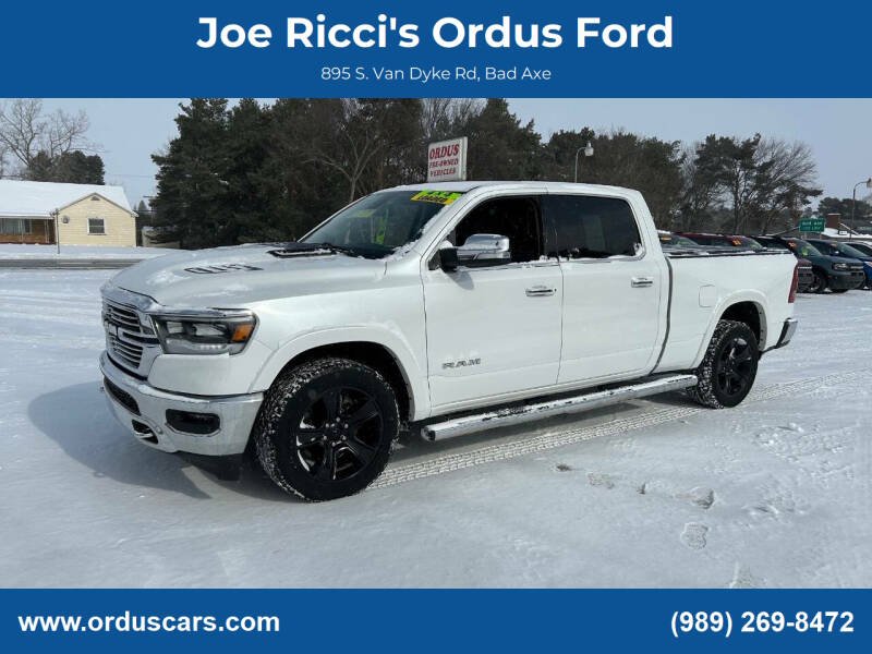 2019 RAM 1500 for sale at Joe Ricci's Ordus Ford in Bad Axe MI