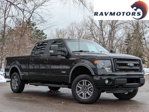 2013 Ford F-150 for sale at RAVMOTORS- Burnsville in Burnsville MN