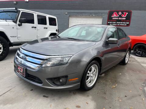 2010 Ford Fusion for sale at A & J AUTO SALES in Eagle Grove IA