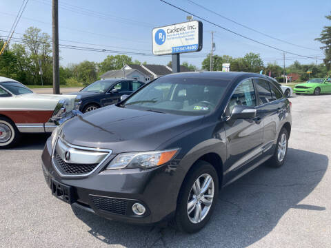2015 Acura RDX for sale at R J Cackovic Auto Sales, Service & Rental in Harrisburg PA