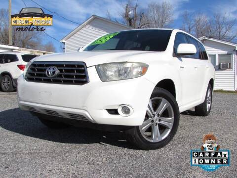 2008 Toyota Highlander for sale at High-Thom Motors in Thomasville NC