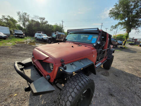 2010 Jeep Wrangler Unlimited for sale at C.J. AUTO SALES llc. in San Antonio TX