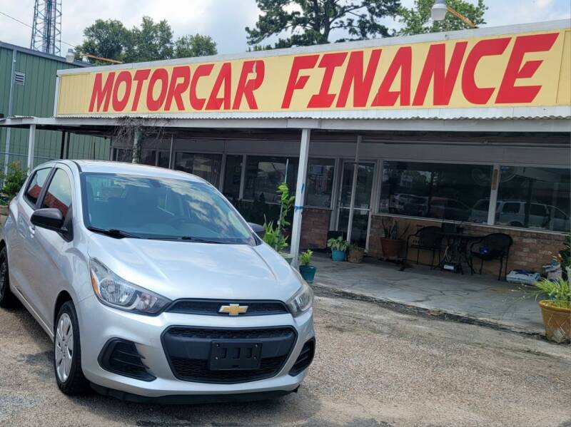 2017 Chevrolet Spark for sale at MOTOR CAR FINANCE in Houston TX