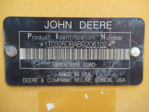 2012 John Deere 326D