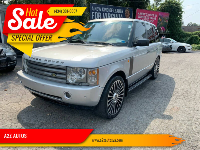 2005 Land Rover Range Rover For Sale In Virginia - Carsforsale.com®