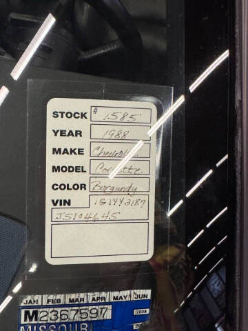 1988 Chevrolet Corvette