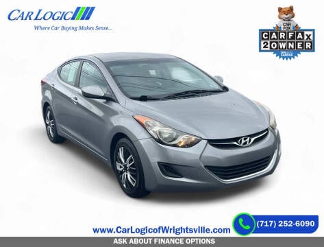 2012 Hyundai Elantra for sale at Car Logic of Wrightsville in Wrightsville PA