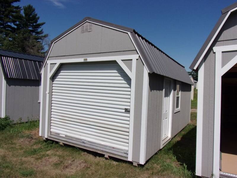  12 x 20 lofted barn w/garage pkg for sale at Extra Sharp Autos in Montello WI