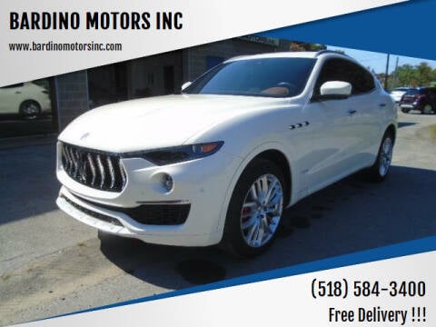 2021 Maserati Levante for sale at BARDINO MOTORS INC in Saratoga Springs NY