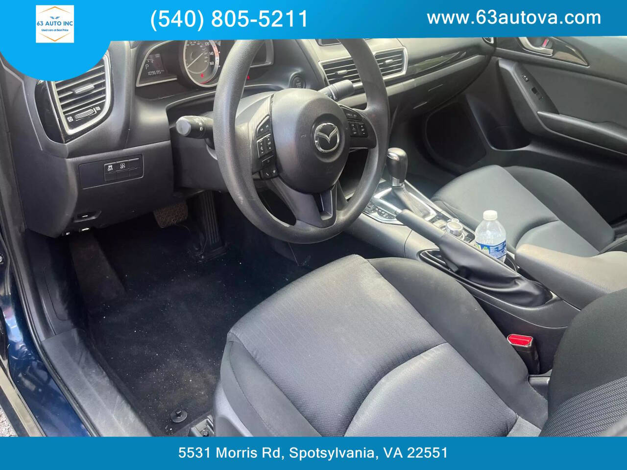 2015 Mazda Mazda3 for sale at 63 Auto Inc in Spotsylvania, VA