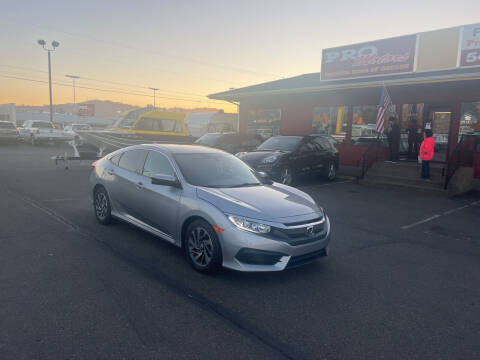 2017 Honda Civic for sale at Pro Motors in Roseburg OR
