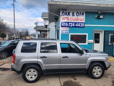 2016 Jeep Patriot for sale at Oak & Oak Auto Sales in Toledo OH