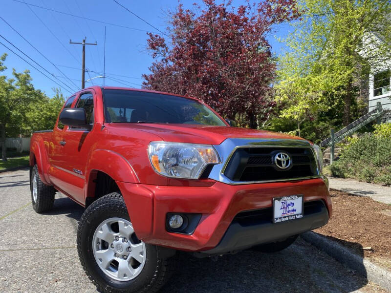 2015 Toyota Tacoma for sale at DAILY DEALS AUTO SALES in Seattle WA