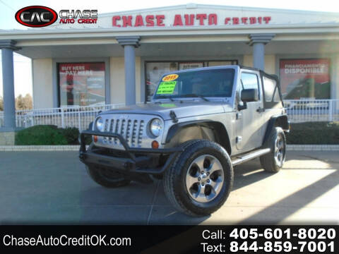 2015 Jeep Wrangler for sale at Chase Auto Credit in Oklahoma City OK