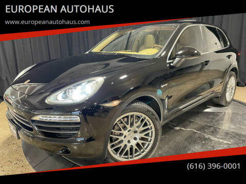 2012 Porsche Cayenne for sale at EUROPEAN AUTOHAUS in Holland MI