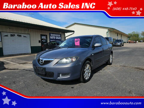 2008 Mazda MAZDA3 for sale at Baraboo Auto Sales INC in Baraboo WI