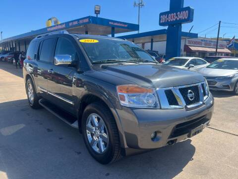 2011 Nissan Armada for sale at Auto Selection of Houston in Houston TX