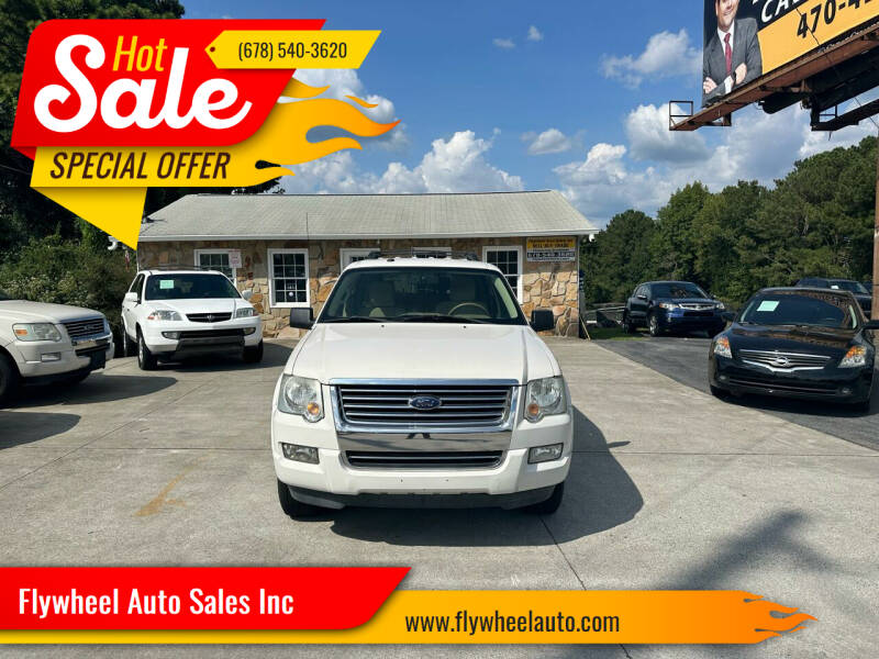 2010 Ford Explorer for sale at Flywheel Auto Sales Inc in Woodstock GA