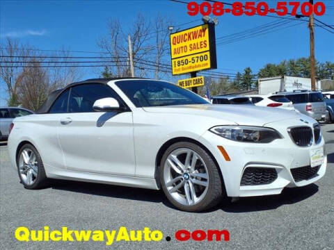 2016 BMW 2 Series for sale at Quickway Auto Sales in Hackettstown NJ