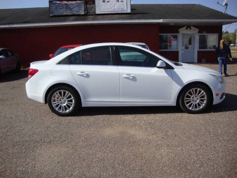 2012 Chevrolet Cruze for sale at G and G AUTO SALES in Merrill WI