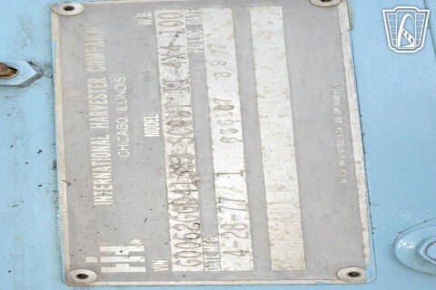 1977 International Scout