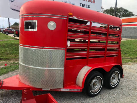 1999 Stock Trailer 6 X 10 for sale at HICKS AUTO SALES in Moulton AL