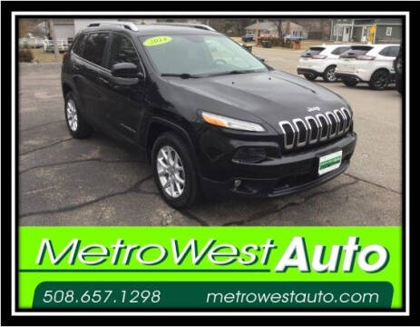 2014 Jeep Cherokee for sale at Metro West Auto in Bellingham MA