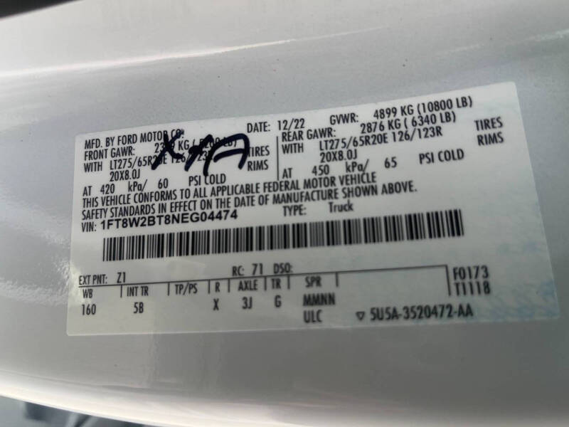 2022 Ford F-250 Super Duty Lariat