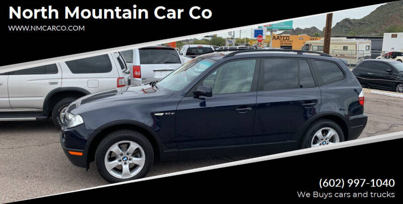 2008 BMW X3 for sale at North Mountain Car Co in Phoenix AZ