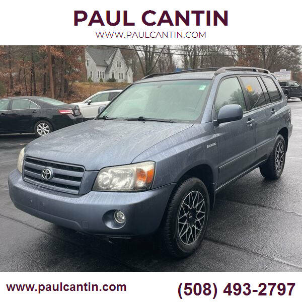 2004 Toyota Highlander for sale at PAUL CANTIN in Fall River MA