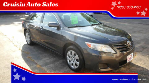 2010 Toyota Camry for sale at Cruisin Auto Sales in Appleton WI