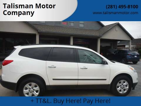 2011 Chevrolet Traverse for sale at Talisman Motor Company in Houston TX