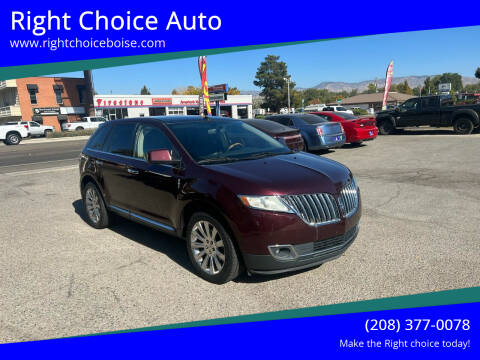 2011 Lincoln MKX for sale at Right Choice Auto in Boise ID