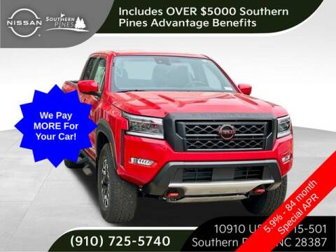 2024 Nissan Frontier for sale at PHIL SMITH AUTOMOTIVE GROUP - Pinehurst Nissan Kia in Southern Pines NC