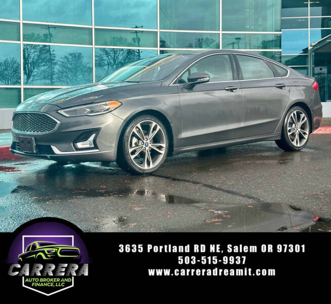 2019 Ford Fusion for sale at Carrera Auto Broker & Finance LLC in Salem OR