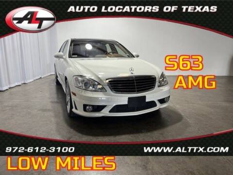 2008 Mercedes-Benz S-Class for sale at AUTO LOCATORS OF TEXAS in Plano TX