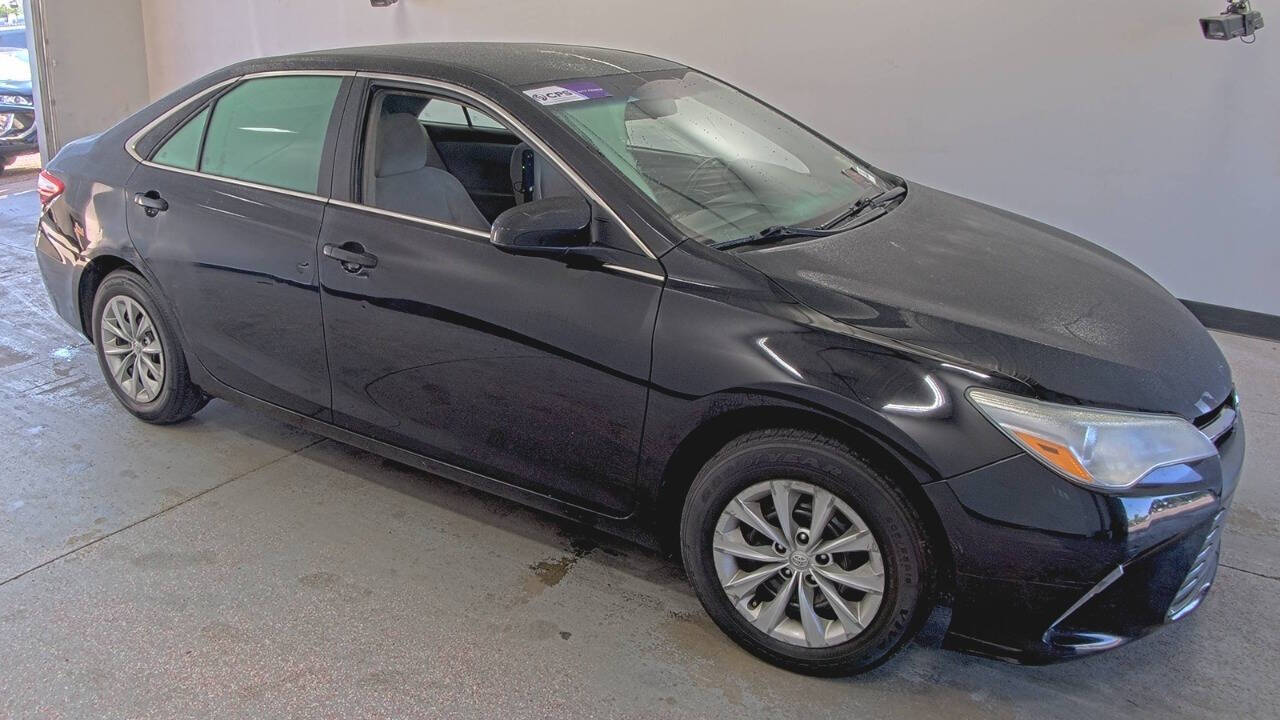 Black 2017 Toyota Camry LE LE 4dr Sedan 1