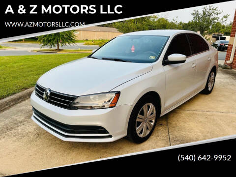 2017 Volkswagen Jetta for sale at A & Z MOTORS LLC in Fredericksburg VA