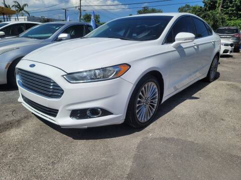 2014 Ford Fusion for sale at Marin Auto Club Inc in Miami FL