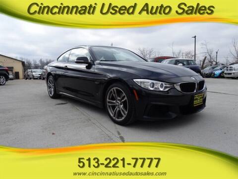 2014 BMW 4 Series for sale at Cincinnati Used Auto Sales in Cincinnati OH