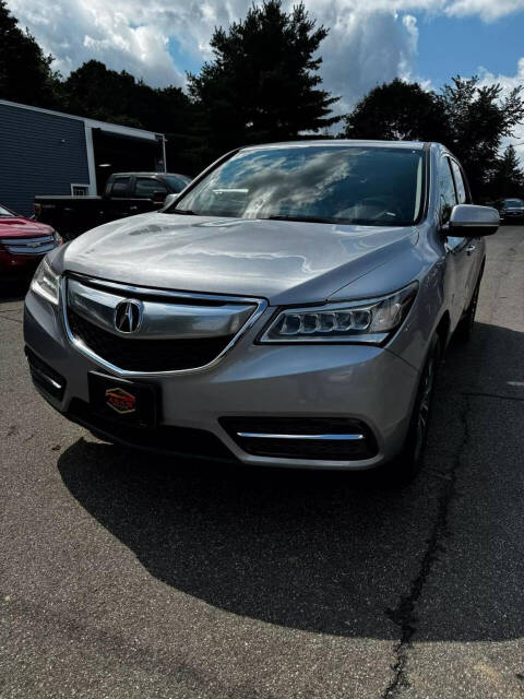 2016 Acura MDX for sale at Adam Auto Sales Inc in Berlin, CT