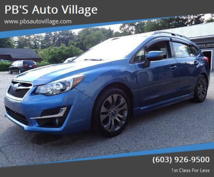 2015 Subaru Impreza for sale at PB'S Auto Village in Hampton Falls NH