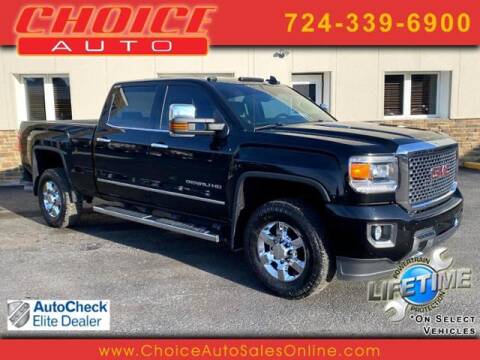 2015 GMC Sierra 3500HD for sale at CHOICE AUTO SALES in Murrysville PA