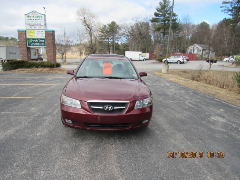 2007 Hyundai Sonata for sale at Heritage Truck and Auto Inc. in Londonderry NH
