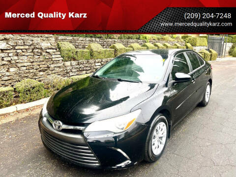 2016 Toyota Camry for sale at Merced Quality Karz in Merced CA