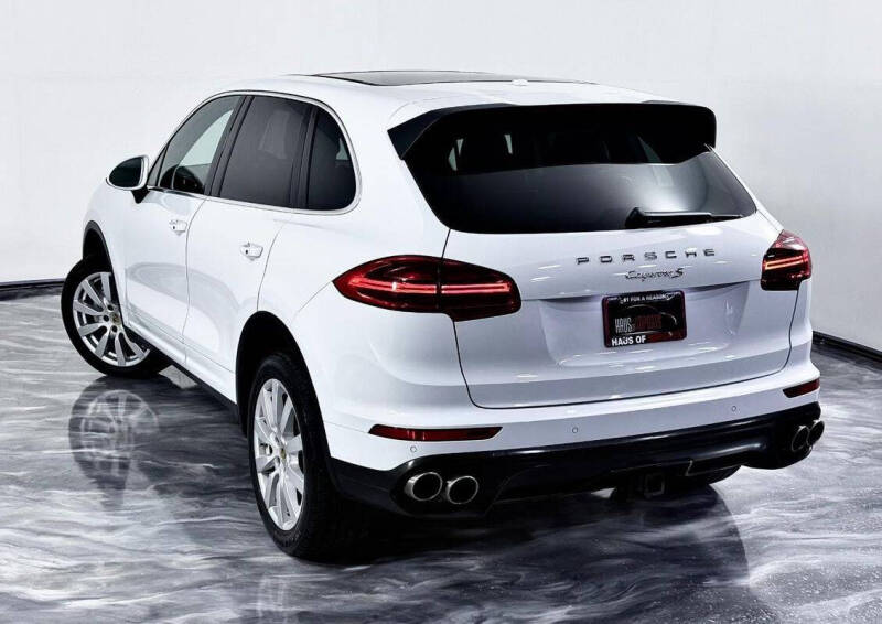 2018 Porsche Cayenne S